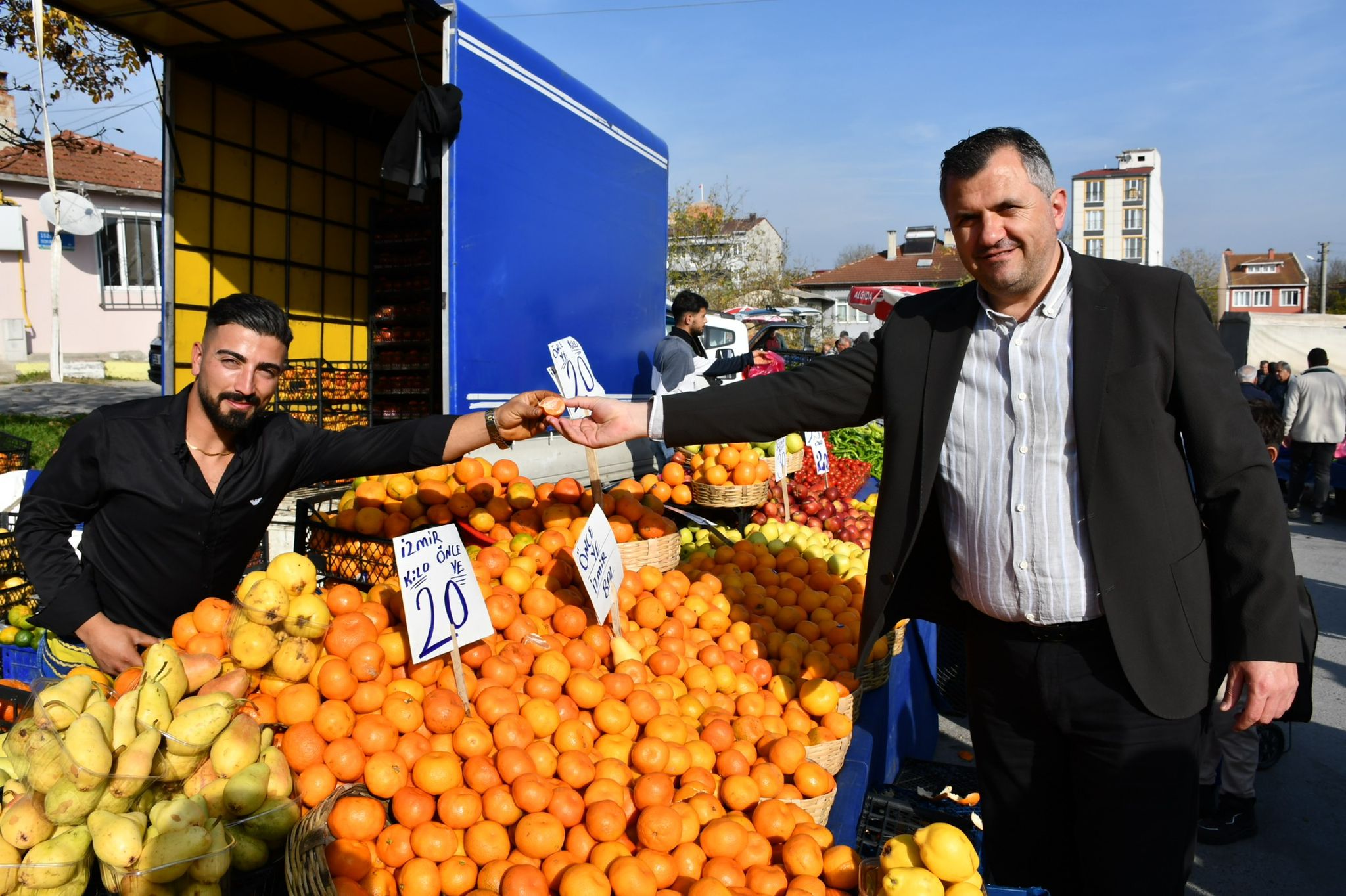 Başkanla Fotoğraflarımız