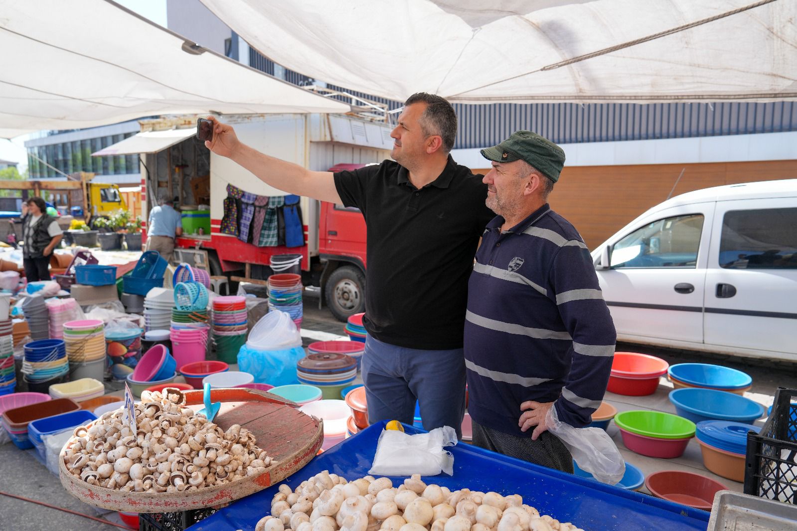 Başkanla Fotoğraflarımız