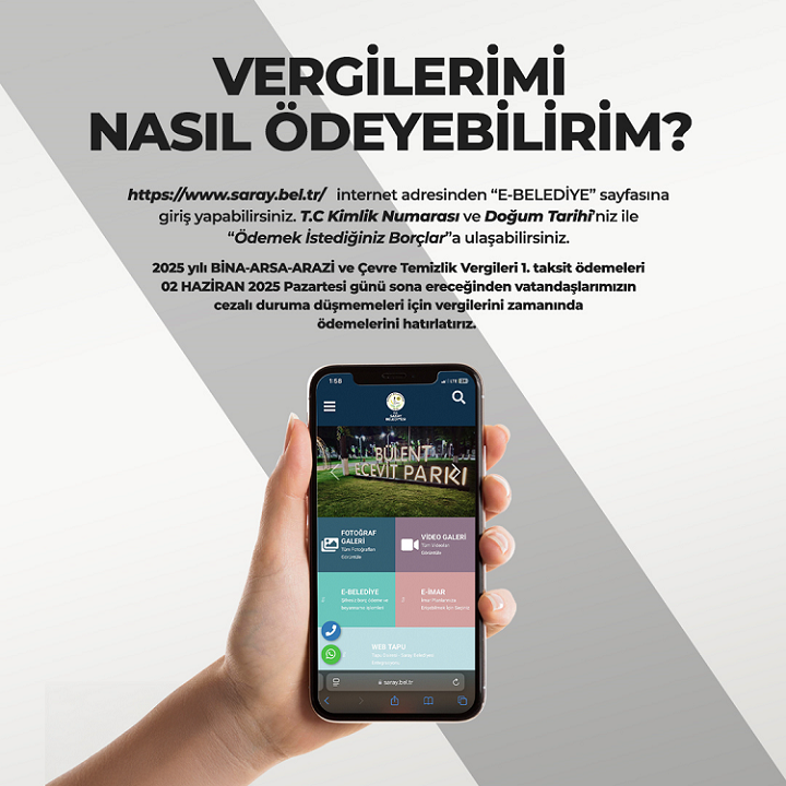 SARAY BELEDİYE BAŞKANLIĞI